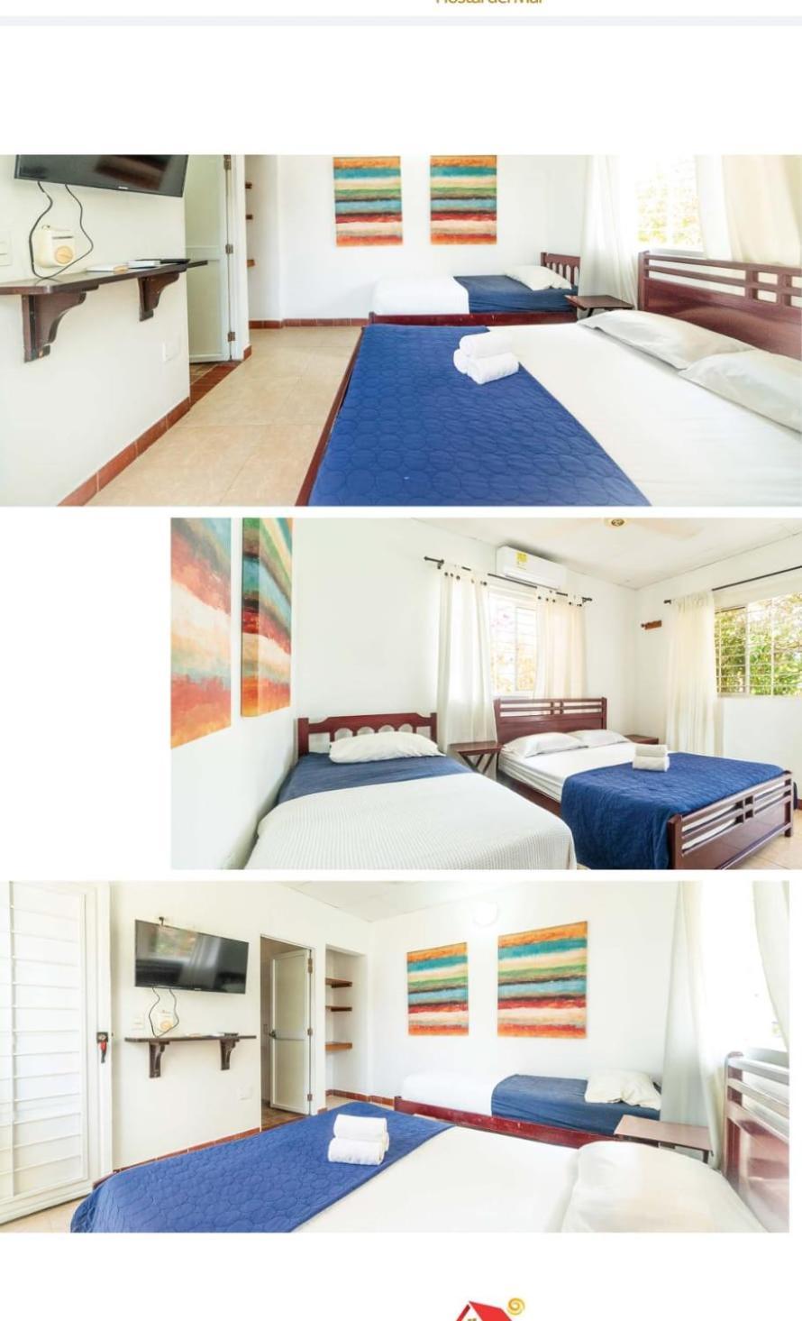 Hostal Del Mar - Tolu Ngoại thất bức ảnh